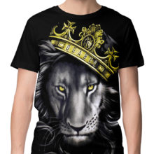 OG Abel Fierce Lion T-Shirt A0245-BLK