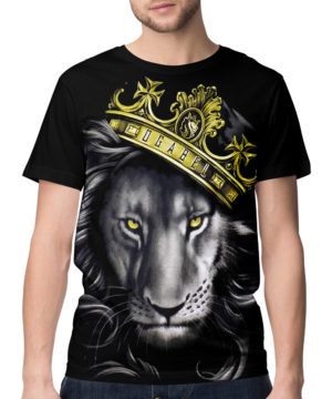 OG Abel Fierce Lion T-Shirt A0245-BLK