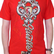 OG Abel Hustle Key T-Shirt A0305-R-RED