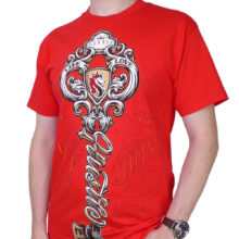 OG Abel Hustle Key T-Shirt A0305-R-RED