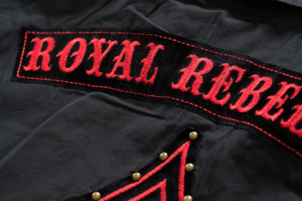 Rebel Spirit "Royal Rebellion" Shirt LSW151745-BLK