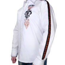 Rebel Spirit "Royalty" Shirt (White) LSW151778-WHT