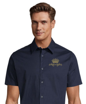 Crown Mens Shirt | Short Sleeve | Gifts for men