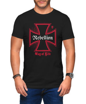 Iron Cross Rebellion Men's T-Shirt | Moto Collection | EliteRebels.eu