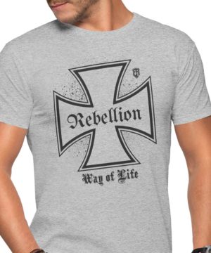 Iron Cross Rebellion Men's T-Shirt | Moto Collection | EliteRebels.eu