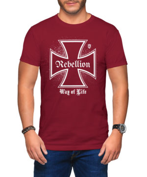 Iron Cross Rebellion Men's T-Shirt | Moto Collection | EliteRebels.eu