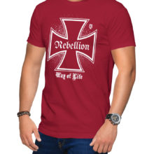 Iron Cross Rebellion Men's T-Shirt | Moto Collection | EliteRebels.eu