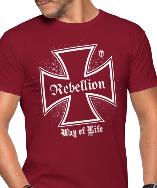 Iron Cross Rebellion Men's T-Shirt | Moto Collection | EliteRebels.eu