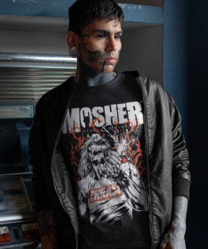 Mosher Pete Flamin’ Anger T-Shirt